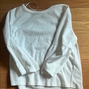 Zara White Blouse